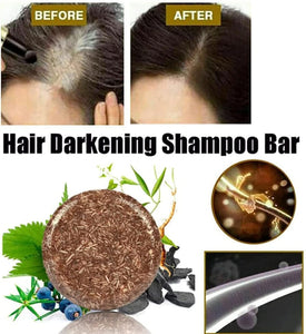 HAIR     DARKENING SOAP BAR