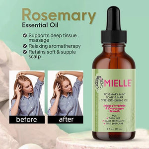 Rosemary Mint Scalp & Hair Strengthening Oil